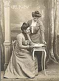 portrait de deux femmes 1900