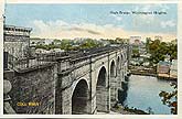 vintage picture New York High bridge Washington heights c1910