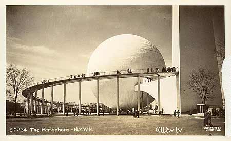 exposition universelle de New York 1939 le Perisphere