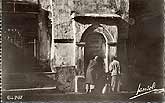 vintage postcard fountain in Algiers