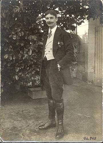 aristocrate ou homme du monde c1900