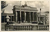 alte Ansichtskarte Berlin Brandenburgertor c1930