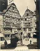 Berncastel-Cues Marktplatz Foto 1903