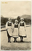 Bjorli Nationaldrakter fra Romsdal c1930 Norge Norway