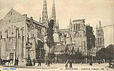 cpa 1900 Bordeaux cathedrale St Andre