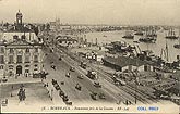 Bordeaux vu de la douane c1900