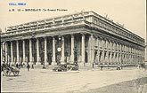 carte postale c1900 Bordeaux le Grand Theatre