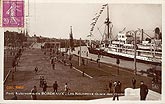 cpa Bordeaux c1910 nouveaux quais des Quinconces