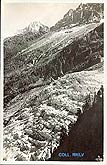 old postcard melting glaciers