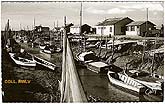 Vendee Bouin port ostréicole des Brochets 1960