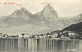 carte postale ancienne 1900  Brunnen Suisse