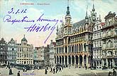 carte postale ancienne de Bruxelles