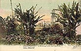 carte postale ancienne Casablanca Maroc  l'horloge