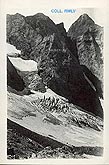 old postcard melting glaciers