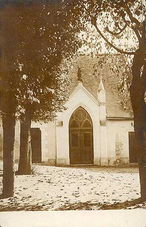 photo ancienne chapelle inconnue c1900