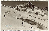 old postcard melting glaciers