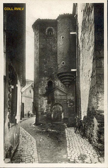 Cholet rue des Vieux Greniers carte c1930