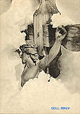 carte postale ancienne Christ dans la neige P Tairraz