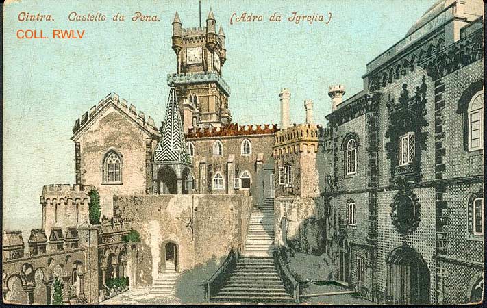 Cintra castello da Pena photochromie Purger c1900