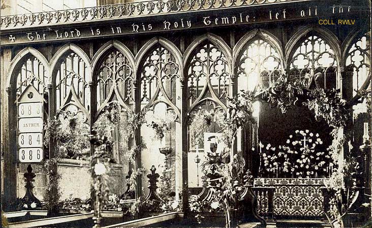 Crowland church , Croyland abbey photo 1915