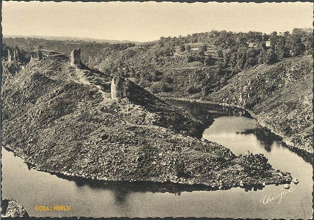 carte postale ancienne Crozant Indre