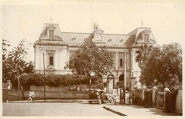 Dakar l' hotel de ville vers 1930