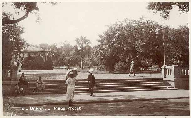 Dakar place Protet vers 1930