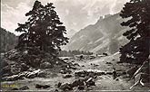 Cauterets Marcadeau carte JOVE 1951