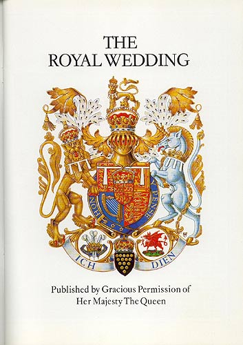 Royal Wedding Official Souvenir