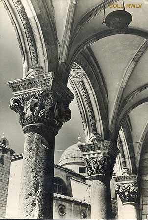 carte postale 1958 Dubrovnik Croatie