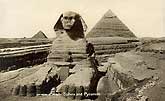 Le Caire le Sphinx et les pyramides