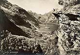 vintage postcard Geiranger Norway