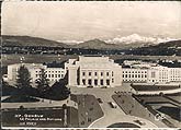 carte postale ancienne Geneve le palais des Nations