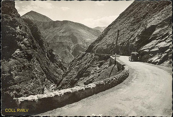 gorges du Cians carte postale ancienne c1950