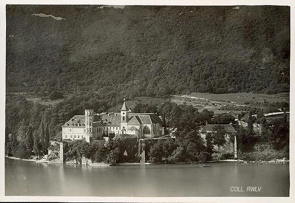 photo ancienne abbaye d' Hautecombe Savoie