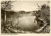 vintage postcard from Hojskole Helsingor Denmark