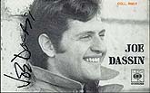 photo dedicacee de Joe Dassin