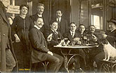 Valenciennes 1910 joueurs de cartes