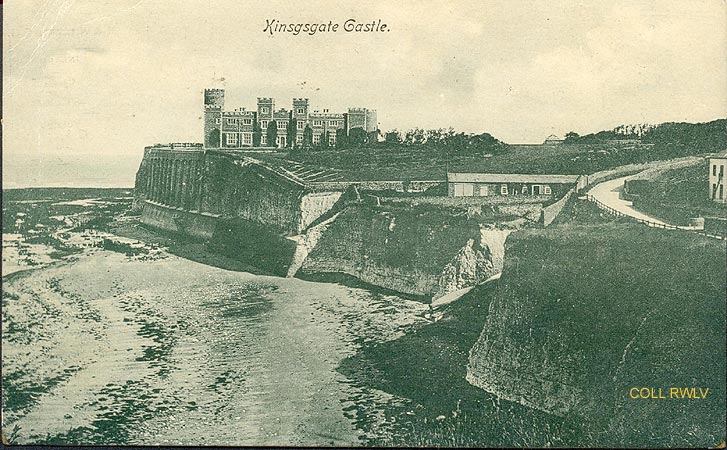 vintage postgard Kingsgate castle