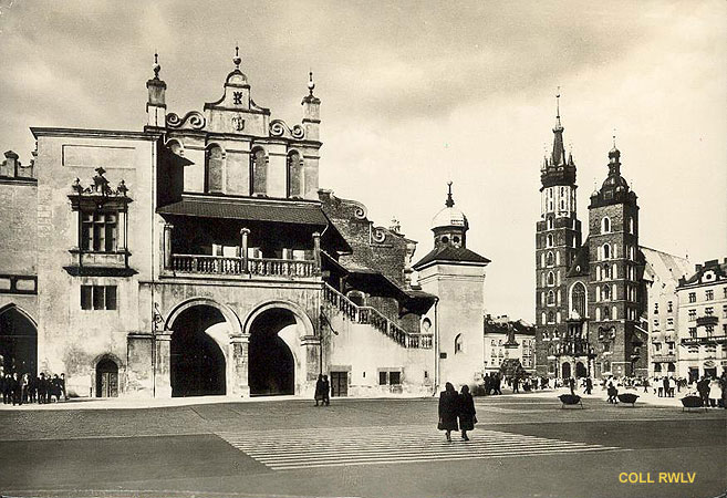 Krakow loggie Padovana postcard c1960