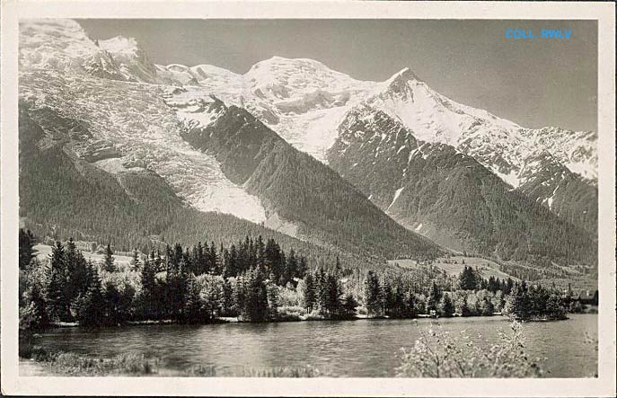 le lac des Gaillands carte postale par G Tairraz