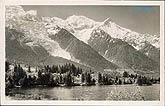 old postcard melting glaciers