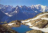 carte postale ancienne Chamonix Lac Blanc P Tairraz