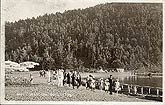 cpa c1920 lac Chambon