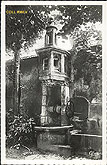 La Chatre vieux puits gothique carte postale c1930