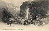 old postcard Lauterbrunnen Schweiz 1900