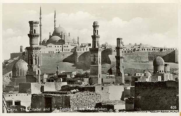 Le Caire la citadelle et les tombes des Mamelouks