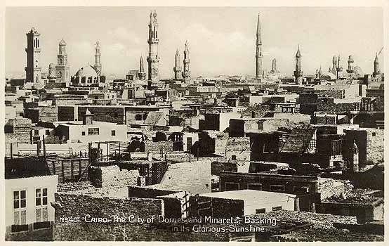 Cairo minarets c1930