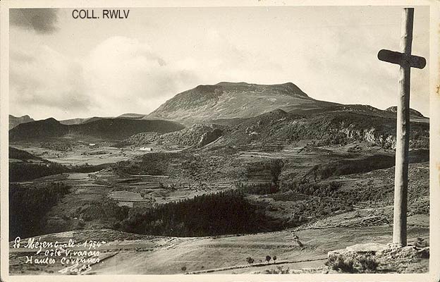 carte postale ancienne Le Mezenc hautes Cevennes