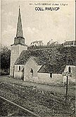 carte postale ancienne1910 Le Pechereau  eglise